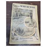 1884 The Gray and the Blue - historical civil war