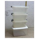 Small Storage Tubs (4)