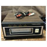 Realistic 8 Track Player Powers Up