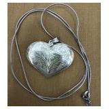 925 Signed Pendent And Necklace