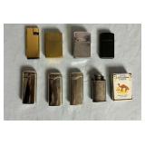 Vintage Lighters Zippo, WZ, Colibri