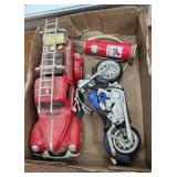 Fire engine gas pump motorcycle