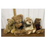 Boydï¿½s Bears, Bunny- lot of 4