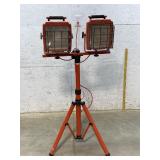 Dual Head Portable Work Light -Adjustable -works