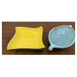 2 pcs MCM Red Wing potteryï¿½