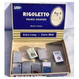 Lot of 7 Zippo Lighters & 1 non Zippo Lighter