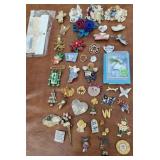 Costume jewelry pins choker etc