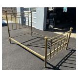 Antique Brass Bed 53ï¿½x72ï¿½