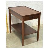 Walnut 1 Drawer Stand 17/27/25