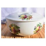 French Porcelain Lidded Vegetable Dish
