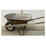 Jackson Metal Tub Wheelbarrow