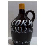 1960's Moonshine Jug 'CORN SQUEEZINS AGED IN THE