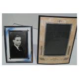 2 Art Deco Easel Back Picture Frames