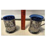 VTG Avon Royal Sapphire Cobalt Silver Plate