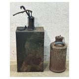 Oil Pumping Tank & Kerosene Can