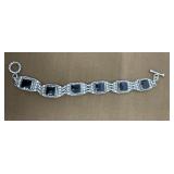 925 signed onyx??? Bracelet