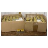 1.5 oz. Glass jars- most w/lids