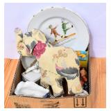 Box of Vintage German, Japan, etc. Porcelain &