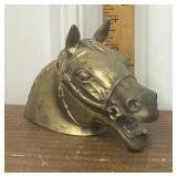 Brass horse head stapler