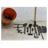 Bucket Full of Bits & miscellaneous tools