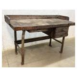 3 Drawer Work Bench w/ 2 1/4 'Butcher Block Top
