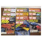 Hot Rod Magazines. 1970's & 1980's