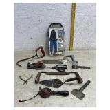 Drawshave, Hayhook & miscellaneous tools