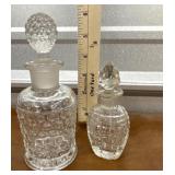 2 Perfume cologne Bottles