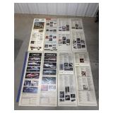 Automotive rack cards- Chevy Blazer, Chevette,