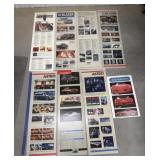 Automotive rack cards- Blazer, Astro, Celebrity,
