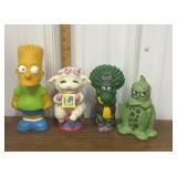 BART Simpson, Lamb Chop, Baby Bop, Pepto-Bismol