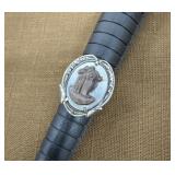 Sterling signed cameo ring