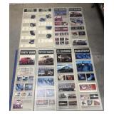Automotive rack cards- Engines, S10 Blazer, Chevy