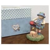 Special Friends Squeaky Clean pig and child