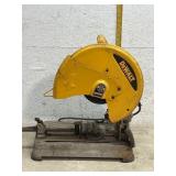 DeWalt Chop Saw w/ metal guard- runs