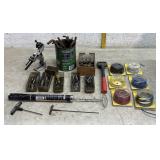 Allen Wrenches, Drill Grinding Attachment, Drill