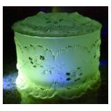 Antique Dithridge & Co Rose Wreath Dresser Box-