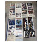 Automotive rack cards- Chevrolet wagons, Chevette,