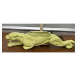 MCM Panther tv lamp planter