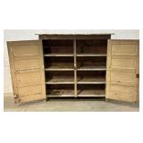 2 Door Jelly Cupboard w/boot jack cut outs