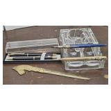 Dated 1912 inkwell pen holder, WKOP & other pens,