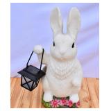 Bunny with Lantern Solar Light