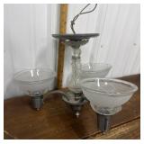 Hanging light fixture- 3 bulb
