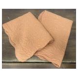 Quilted pillow shams