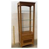 Riverside 2 Door Curio shelf display 24/16/74