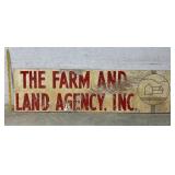 Farm & Land Agency Sign 90/24 (wood)