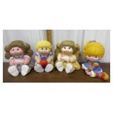 4 Cabbage Patch & Rainbow Bright banks *some