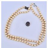 Sterling American Legion Pin & Sterling Clasp