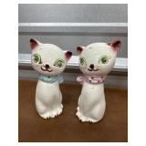 Holt Howard blinky eye salt and pepper cats