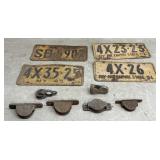 License Plates & Pulleys